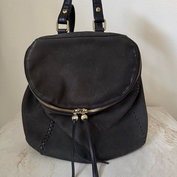 HOBO Handbags - Hobo River Backpack - Black Suede